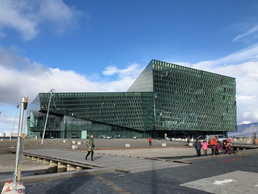 Visiting The Harpa Concert Hall in Reykjavik Iceland